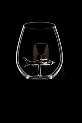 The Shark Stemless Wine Glass™